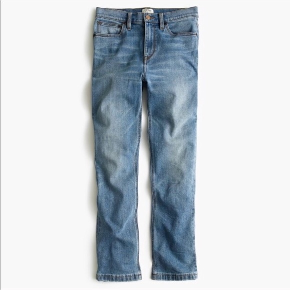 J. Crew Billie Demi-Boot Crop Jeans Surey Wash 24 - Picture 1 of 3